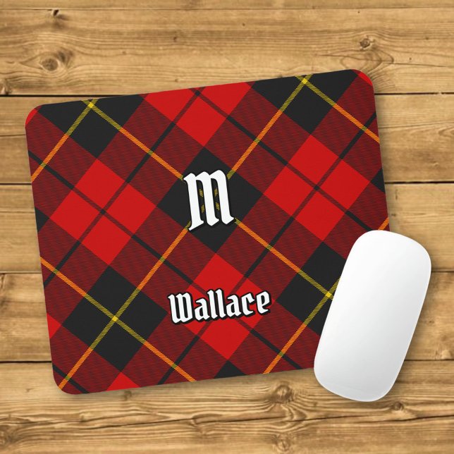 Clan Wallace Tartan Mouse Pad Mousepad (Von Creator hochgeladen)
