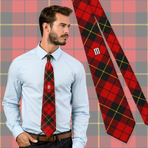 Clan Wallace Tartan Neck Tie Krawatte
