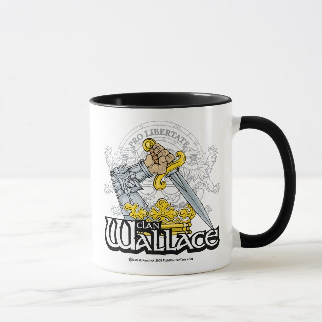 Clan Wallace Tasse (Rechts)