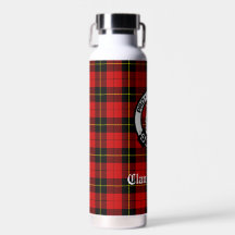 Clan Wallace Wappen Abzeichen und Tartan