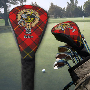 Clan Wallace Wappen Golf Headcover