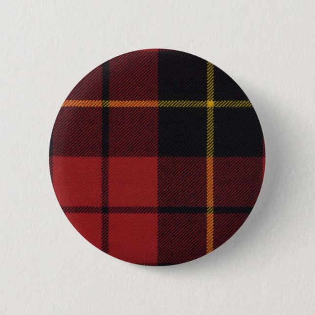 Clan-Wallacetartan-Knopf Button (Vorderseite)