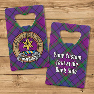 Clan Wardlaw Crest sur Tartan