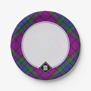 Clan Wardlaw Tartan Pappteller