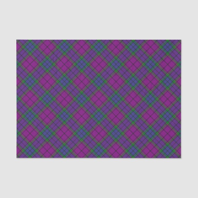 Clan Wardlaw Tartan Seidenpapier (Vorderseite)