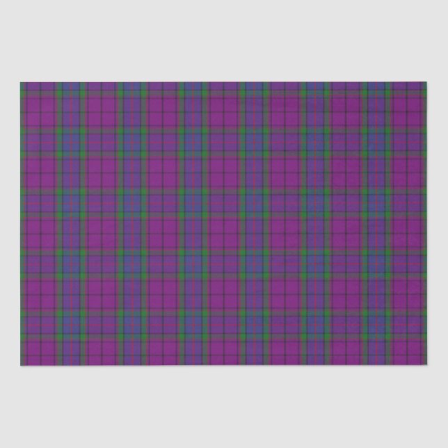 Clan Wardlaw Tartan Seidenpapier (Vorderseite)