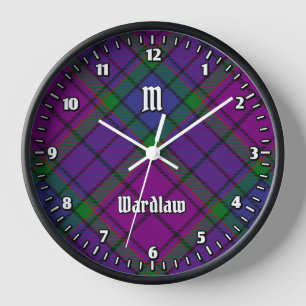 Clan Wardlaw Tartan Uhr
