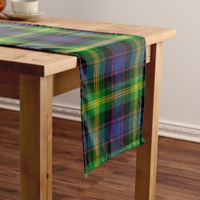 Clan Watson Tartan Kariert Großer Tischläufer (Beispiel)