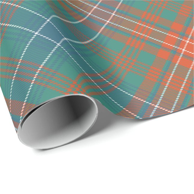 Clan Wilson Ancient Tartan Geschenkpapier (Rolleneckpunkt)