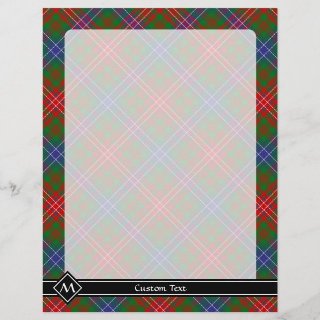 Clan Wilson Modern Tartan Flyer (Vorne)