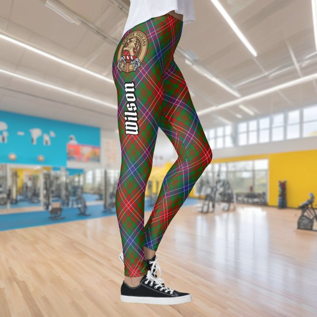Clan Wilson Modern Tartan Leggings (Von Creator hochgeladen)