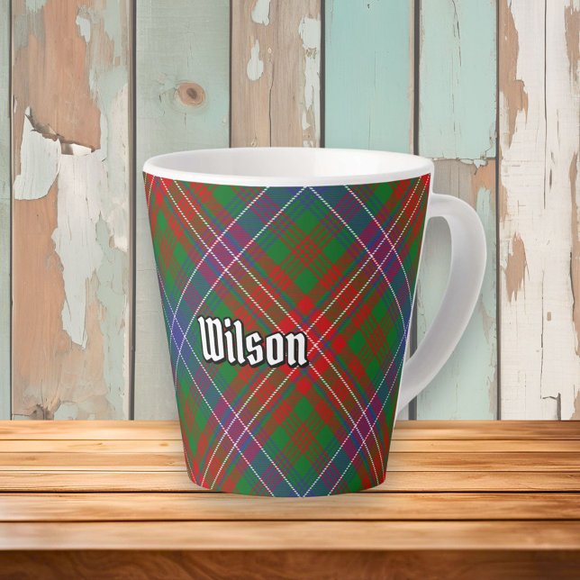 Clan Wilson Modern Tartan Milchtasse (Von Creator hochgeladen)