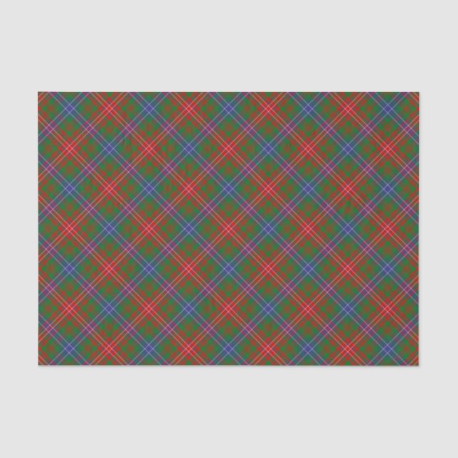 Clan Wilson Modern Tartan Seidenpapier (Vorderseite)