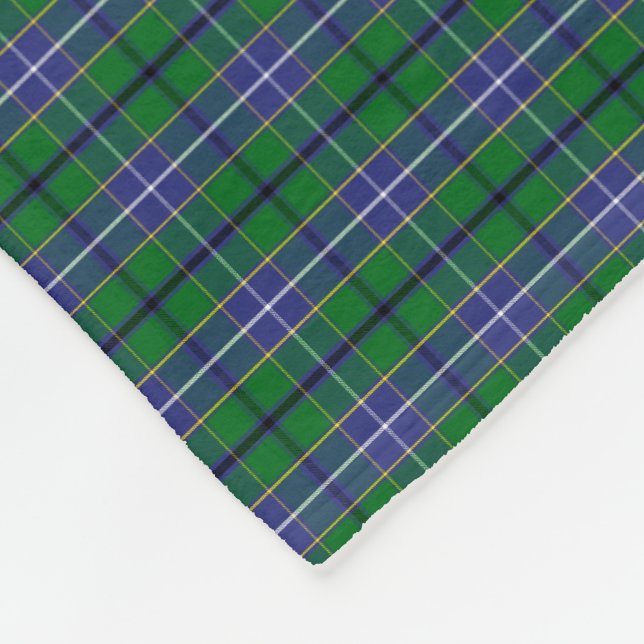 Clan Wishart JagdTartan Fleecedecke (Ecke)