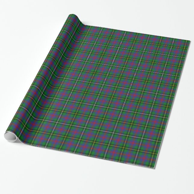 Clan Wood Tartan Geschenkpapier (Ungerollt)