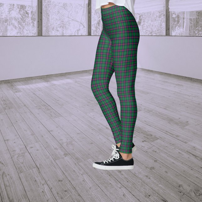 Clan Young Tartan Kariert Leggings (Von Creator hochgeladen)