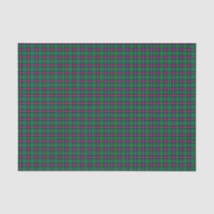 Clan Young Tartan Kariert Seidenpapier