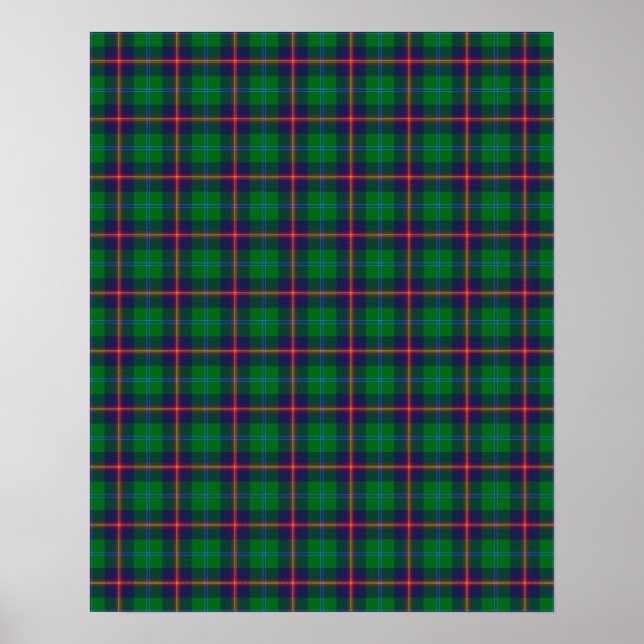 Clan Young Tartan Poster (Vorne)