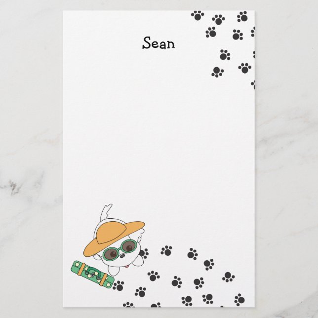 Clancey reist briefpapier (Vorderseite)