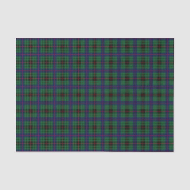ClanDavidsonTartan Seidenpapier (Vorderseite)