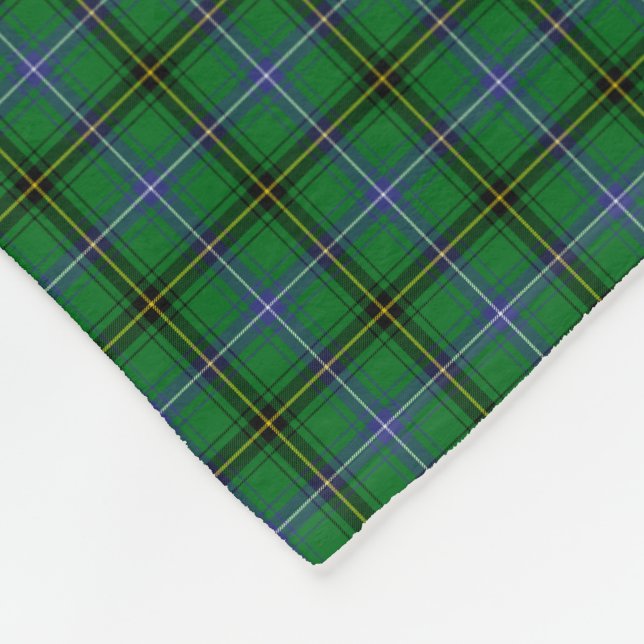 ClanHendersonTartan Fleecedecke (Ecke)
