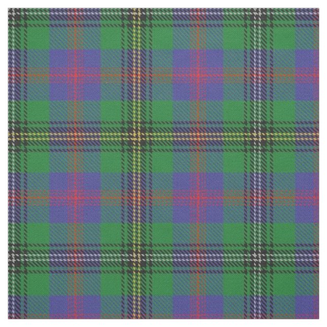 Clanhölzerner schottischer Tartan-kariertes Gewebe Stoff (Muster)