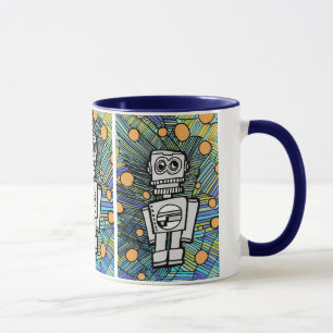 CLANKY M-12 ROBOTER TASSE