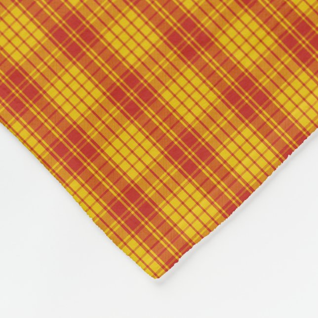 ClanMacMillanTartan Fleecedecke (Ecke)