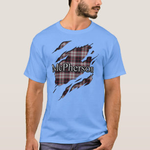 ClanMcPherson MacPherson Tartan-Geist T-Shirt
