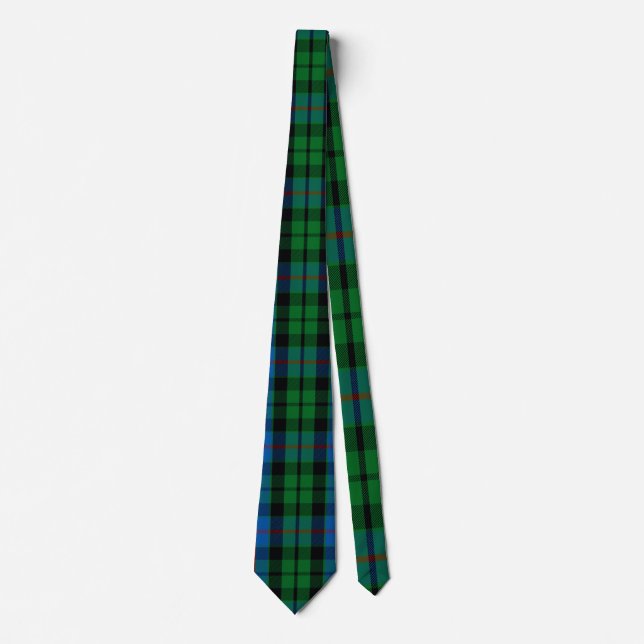 ClanMorrisonTartan Krawatte (Vorderseite)