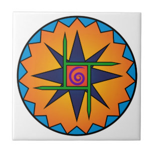 Clann Bhride Emblem Keramik Tile Fliese