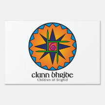 Clann Bhride Yard Sign