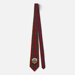 ClanRobertson Tartan und Sporran Krawatte