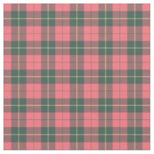 Clanwallace verwitterter Tartan Stoff