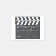 Clapperboard mit Kopierplatz für Personalisierung.