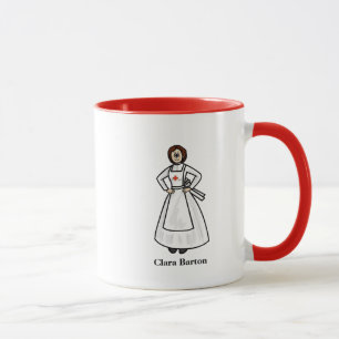 Clara Barton Nurse Mug