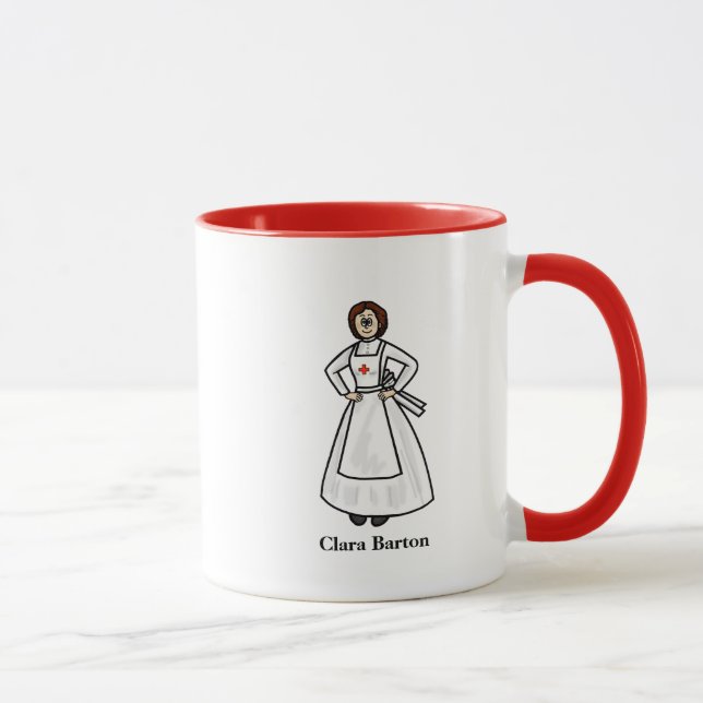 Clara Barton Nurse Mug (Droite)