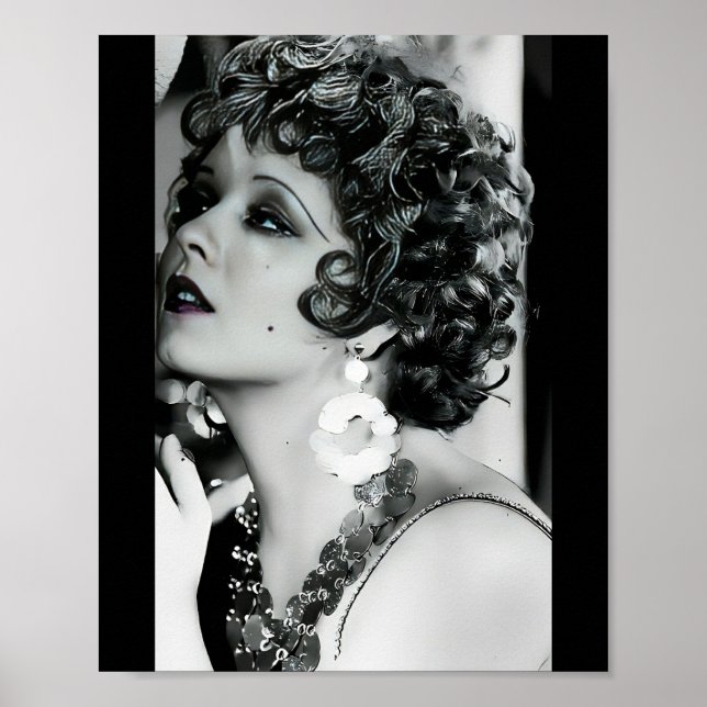 Clara Bow ... Das IT-Mädchen der 1920er Poster (Vorne)