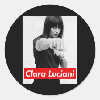 Clara Luciani - La grenade Runder Aufkleber