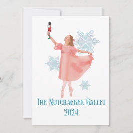 Clara mit Nutcracker 2024 Einladung