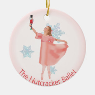 Clara Nutcracker Keramik Ornament