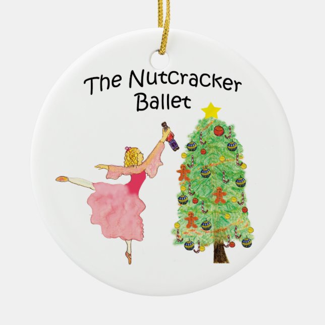 Clara_Nutcracker Weihnachten 2010 Keramikornament (Vorne)