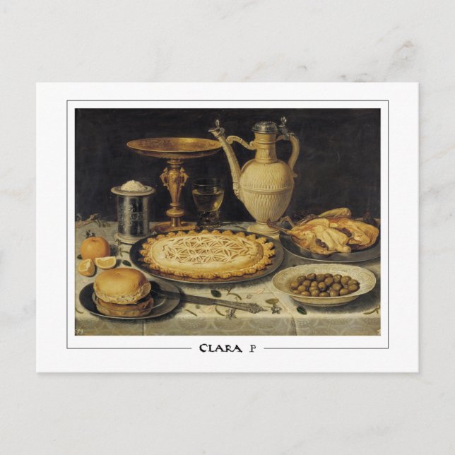 Clara Peeters #10 - Carte postale Art (Devant)
