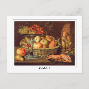 Clara Peeters #11 - Carte postale d'art fin