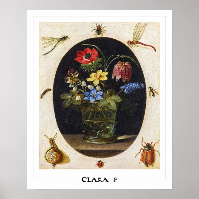 Clara Peeters Affiche d'art Zedign #7 (Devant)