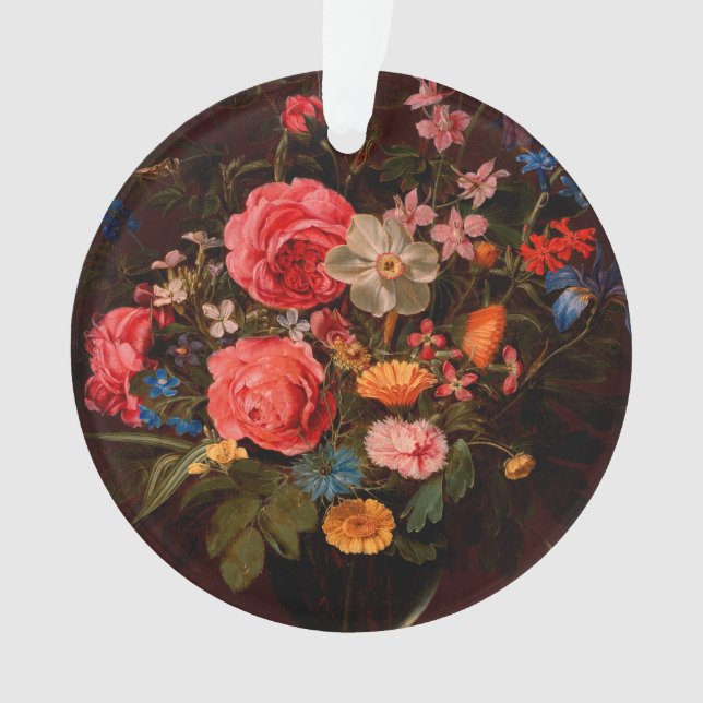 Clara Peeters' Ein Bouquet von Blume: Ornament (Vorderseite)