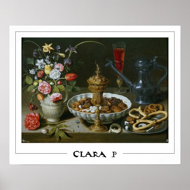 Clara Peeters Zedign Poster d'art #2 (Devant)