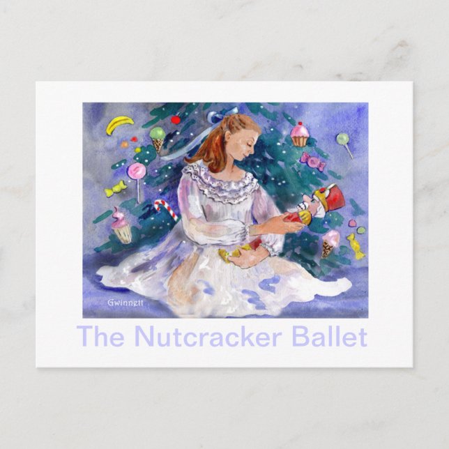 Clara und der Nutcracker Postkarte (Vorderseite)