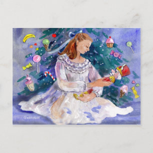 Clara und der Nutcracker Postkarte