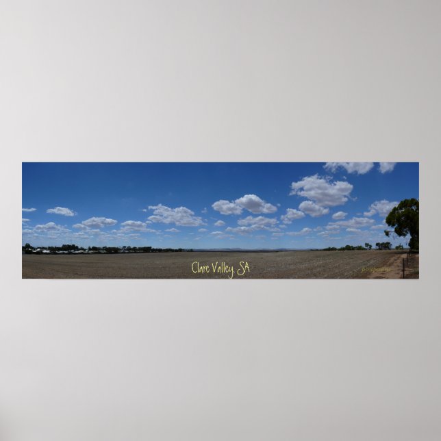 Clare Valley, SA Poster (Vorne)